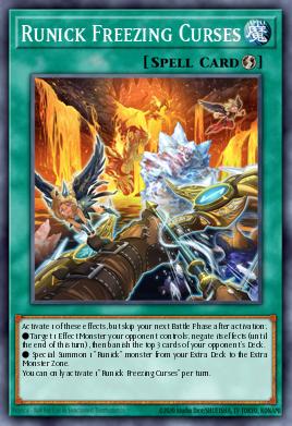 Runick Freezing Curses TAMA-EN033