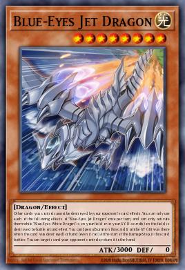 Blue-Eyes Jet Dragon BACH-EN004