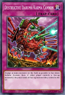 Destructive Daruma Karma Cannon DABL-EN084