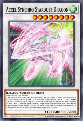 Accel Synchro Stardust Dragon 019