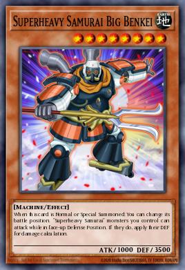 Superheavy Samurai Big Benkei DUEA-EN013