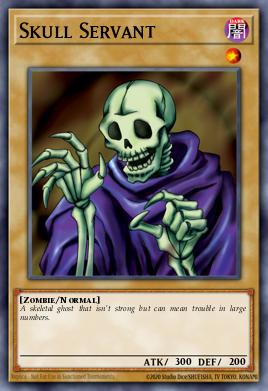 Skull Servant LOB-004