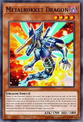 Metalrokket Dragon EXFO-EN008