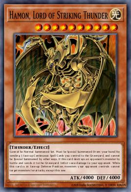 Hamon, Lord of Striking Thunder SOI-EN002