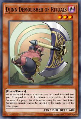 Djinn Demolisher of Rituals DUEA-EN037