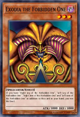 Exodia the Forbidden One LOB-124