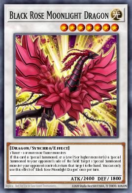 Black Rose Moonlight Dragon YF07-EN001