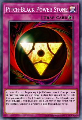 Pitch-Black Power Stone MFC-095