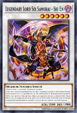 Legendary Lord Six Samurai - Shi En ROTA-EN039