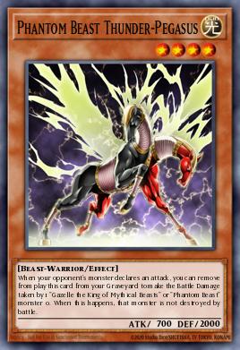 Phantom Beast Thunder-Pegasus GX02-EN003