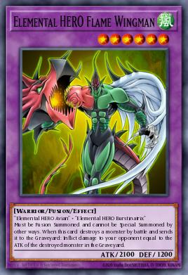 Elemental HERO Flame Wingman TLM-EN035