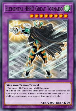 Elemental HERO Great Tornado LC02-EN010