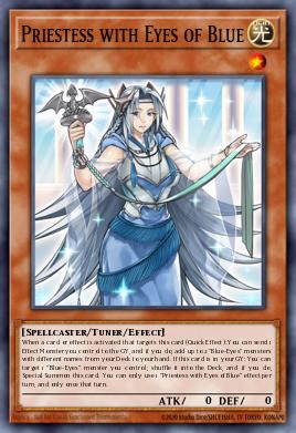 Priestess with Eyes of Blue SHVI-EN098