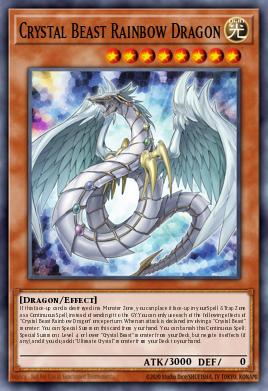 Crystal Beast Rainbow Dragon GFP2-EN001