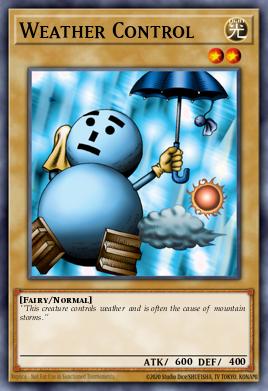 Weather Control