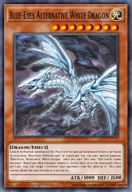 Blue-Eyes Alternative White Dragon MVP1-EN046