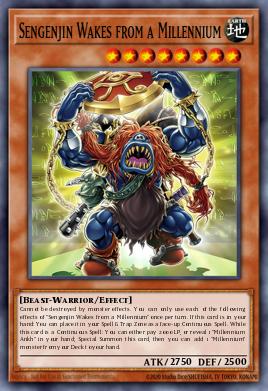 Sengenjin Wakes from a Millennium 001