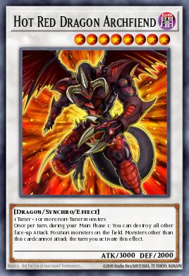 Hot Red Dragon Archfiend YF06-EN001