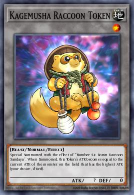 Kagemusha Raccoon Token