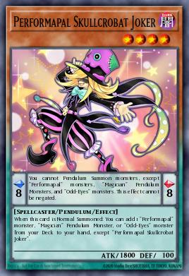 Performapal Skullcrobat Joker SDMP-EN006