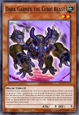 Dark Garnex the Cubic Beast MVP1-EN033