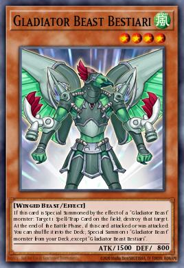 Gladiator Beast Bestiari GLAS-EN020