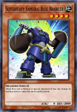 Superheavy Samurai Blue Brawler DUEA-EN011