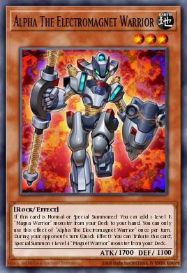 Alpha The Electromagnet Warrior 001