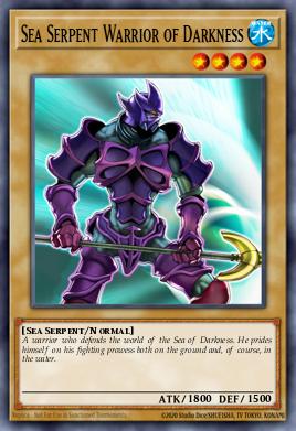 Sea Serpent Warrior of Darkness IOC-059