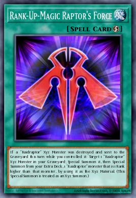Rank-Up-Magic Raptor's Force 057