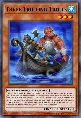 Three Trolling Trolls FLOD-EN030