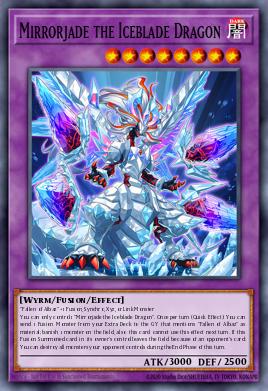 Mirrorjade the Iceblade Dragon SDAZ-EN041