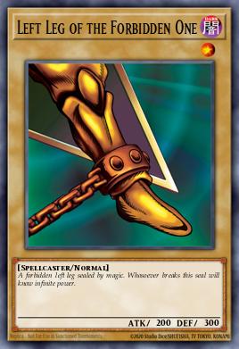 Left Leg of the Forbidden One LOB-121