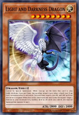 Light and Darkness Dragon YG01-EN001