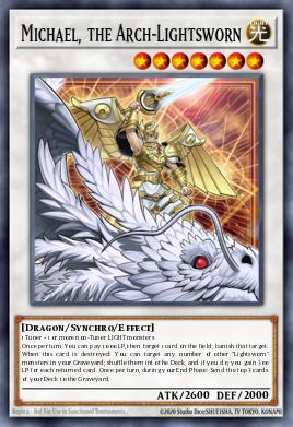 Michael, the Arch-Lightsworn SDLI-EN036