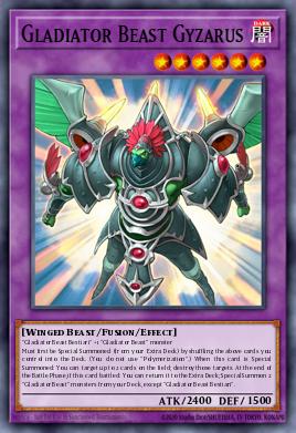 Gladiator Beast Gyzarus LODT-EN044
