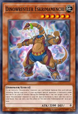 Dinowrestler Eskrimamenchi DANE-EN006