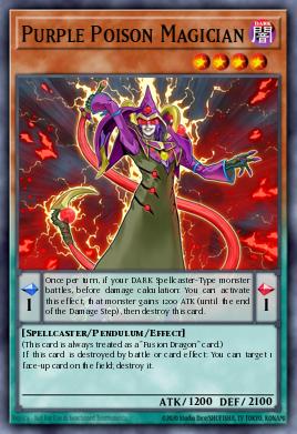 Purple Poison Magician PEVO-EN006