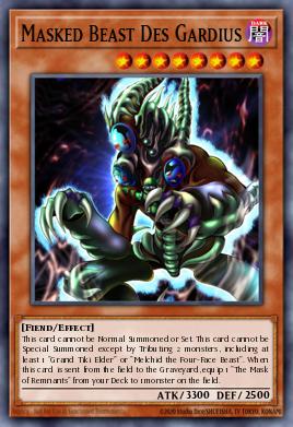 Masked Beast Des Gardius TAEV-ENSE1