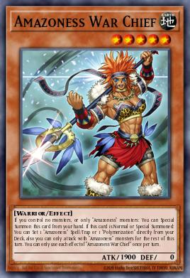 Amazoness War Chief 095