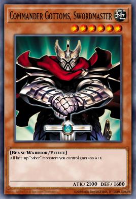 Commander Gottoms, Swordmaster HA01-EN013