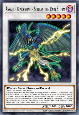 Assault Blackwing - Sohaya the Rain Storm TDIL-EN048