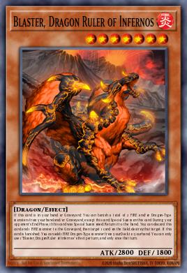Blaster, Dragon Ruler of Infernos LTGY-EN040