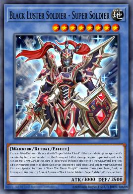 Black Luster Soldier - Super Soldier DOCS-EN042