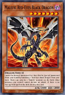 Malefic Red-Eyes Black Dragon YMP1-EN001