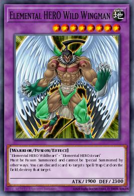 Elemental HERO Wild Wingman EOJ-EN035