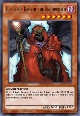 Lich Lord, King of the Underworld FOTB-EN062