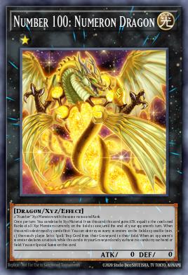 Number 100: Numeron Dragon DRL3-EN021