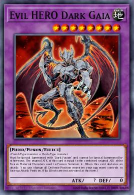 Evil HERO Dark Gaia GLAS-EN040