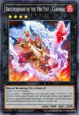 Brotherhood of the Fire Fist - Cardinal LTGY-EN054